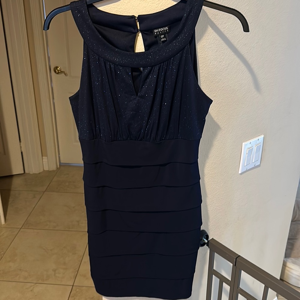 Midnight blue dress